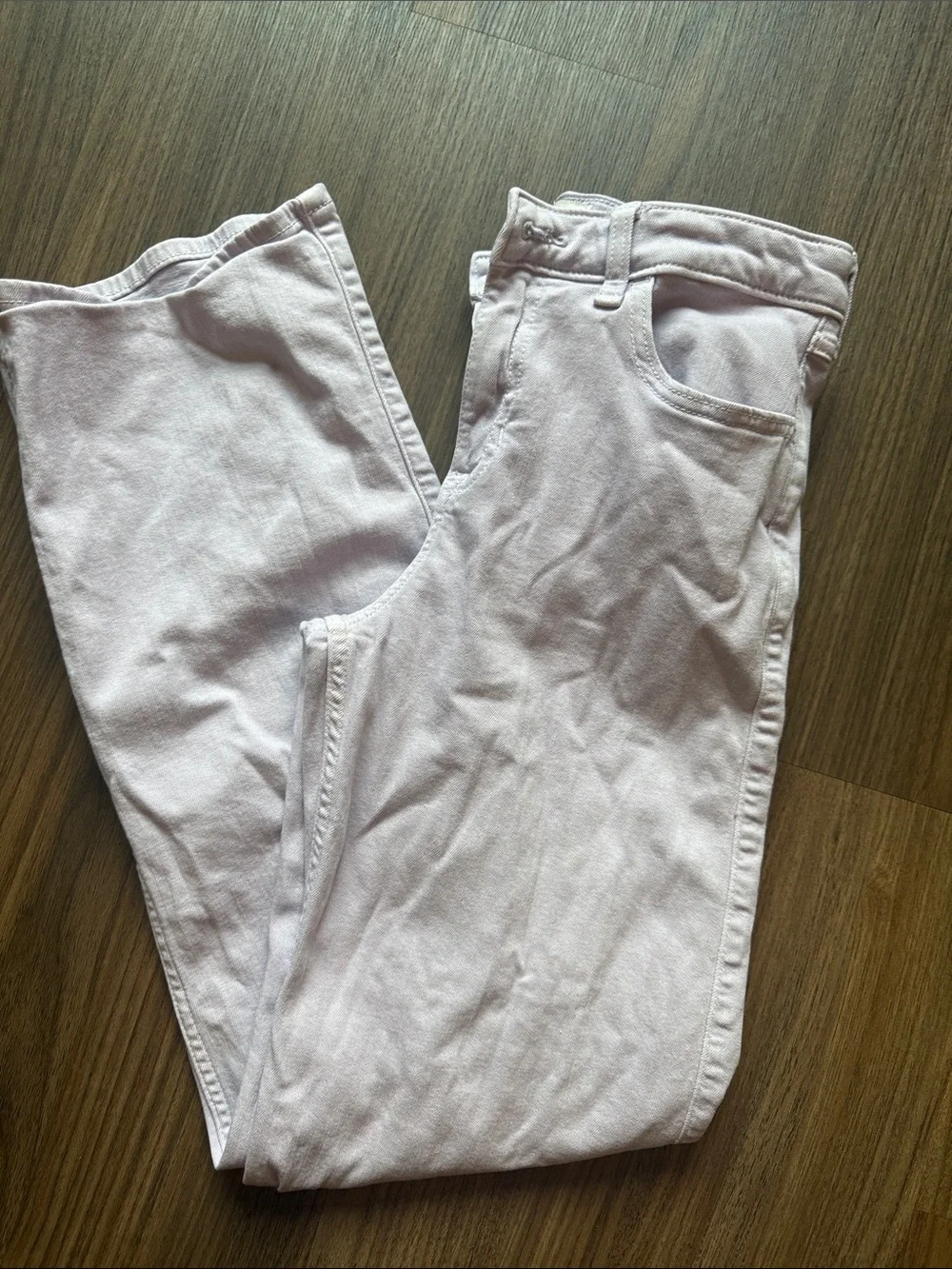 abercrombie kids Pale purple Straight-Leg Jeans 15/16 long